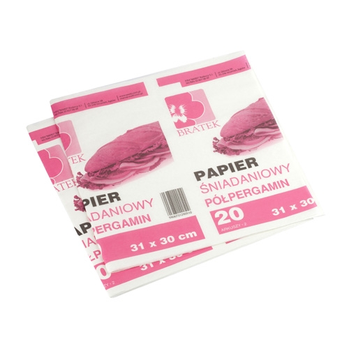 Greesproof Lunch Paper  Sheets, 20 PCS
